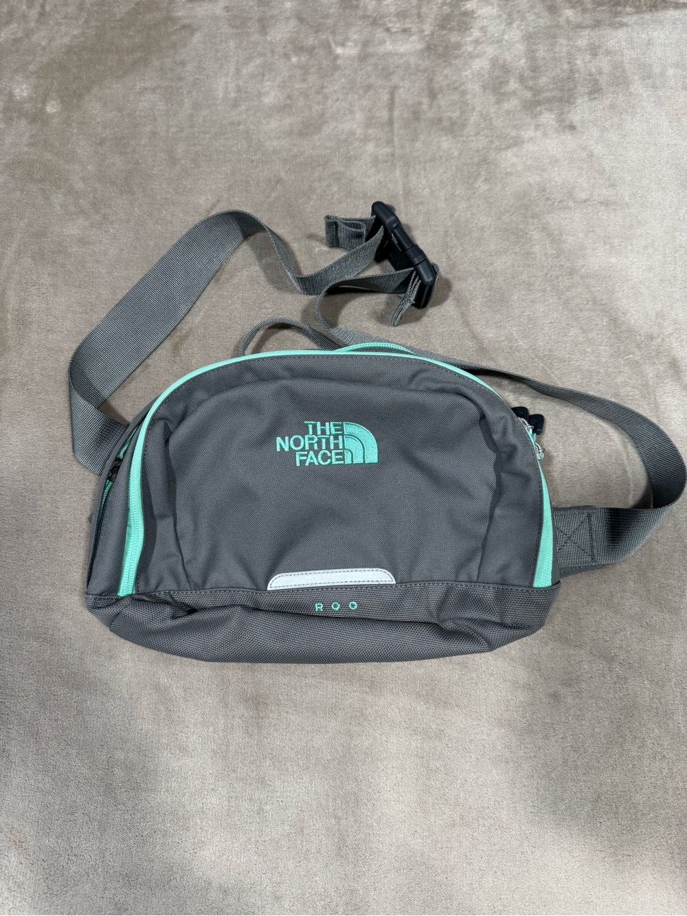 The North Face Roo Waist Bag with Mint Accents